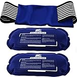 Trekproof Ice Pack (3-Piece Set) Reusable Hot and Cold Therapy Gel Wrap Support Injury Recovery, Alleviate Joint and Muscle Pain Rotator Cuff, Knees, Back & More