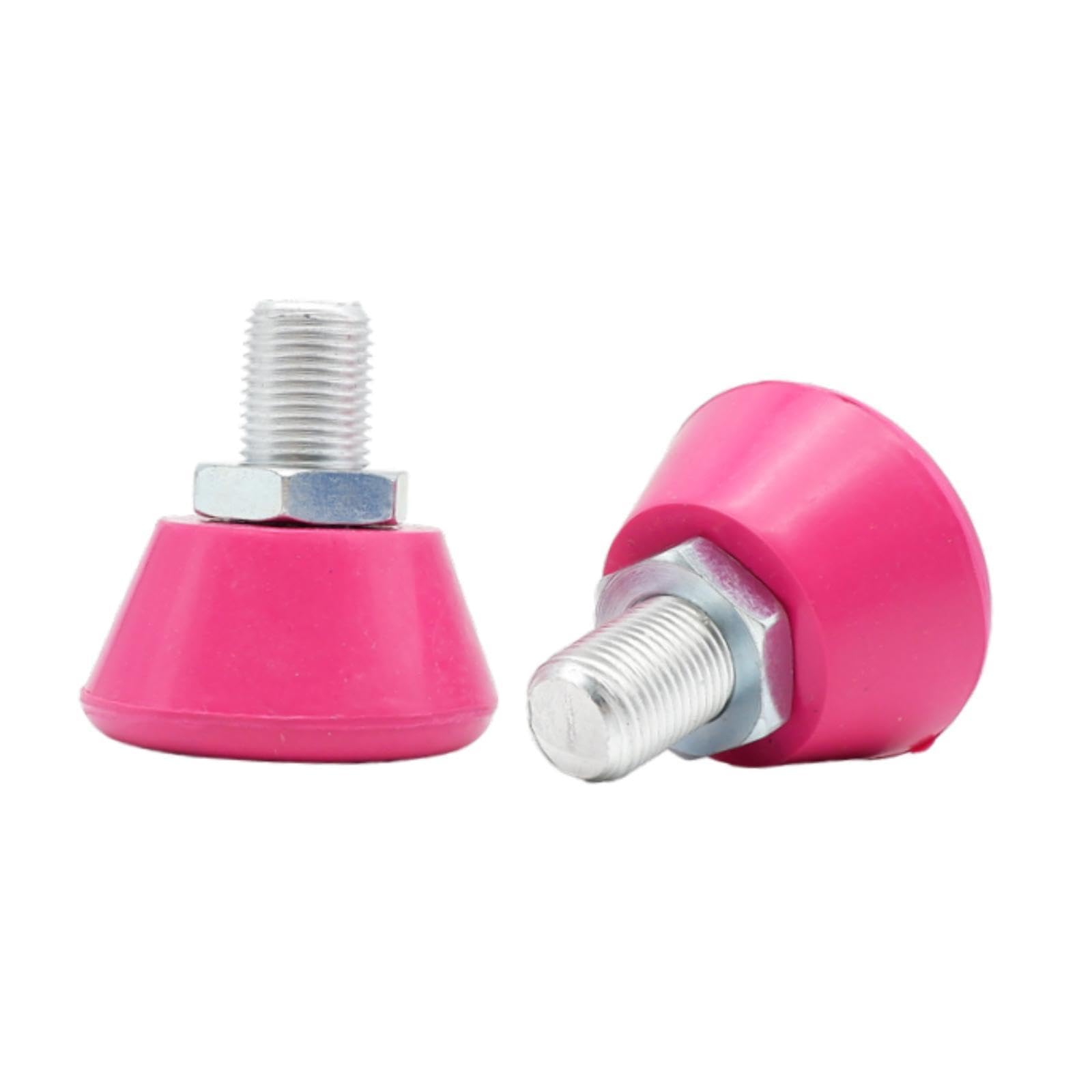 YIJU Set of 2 Roller Skate Brake Pads for Various, Red