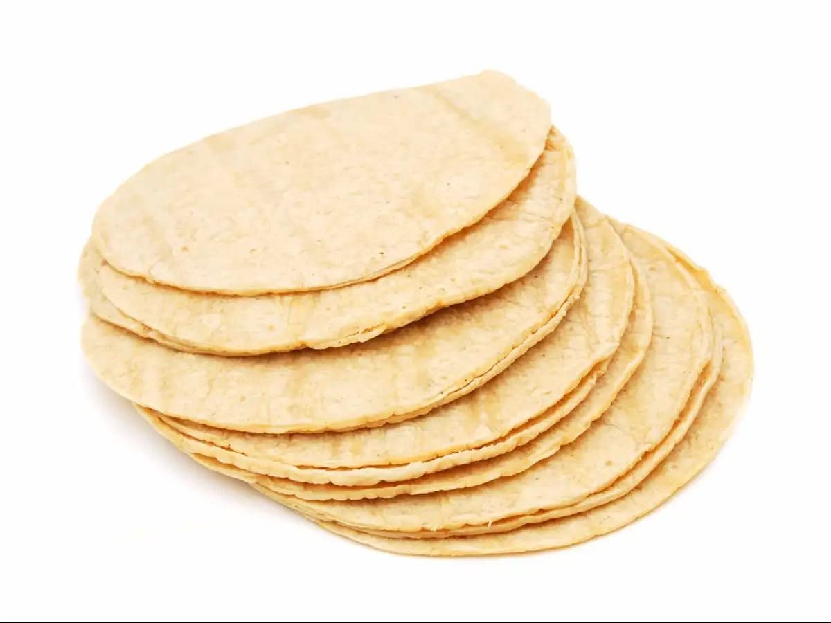 Real vegan tortillas mexicanas con nixtamal 800g, 40-45 pzas, Vegan,Gmo-Free, Gluten Free