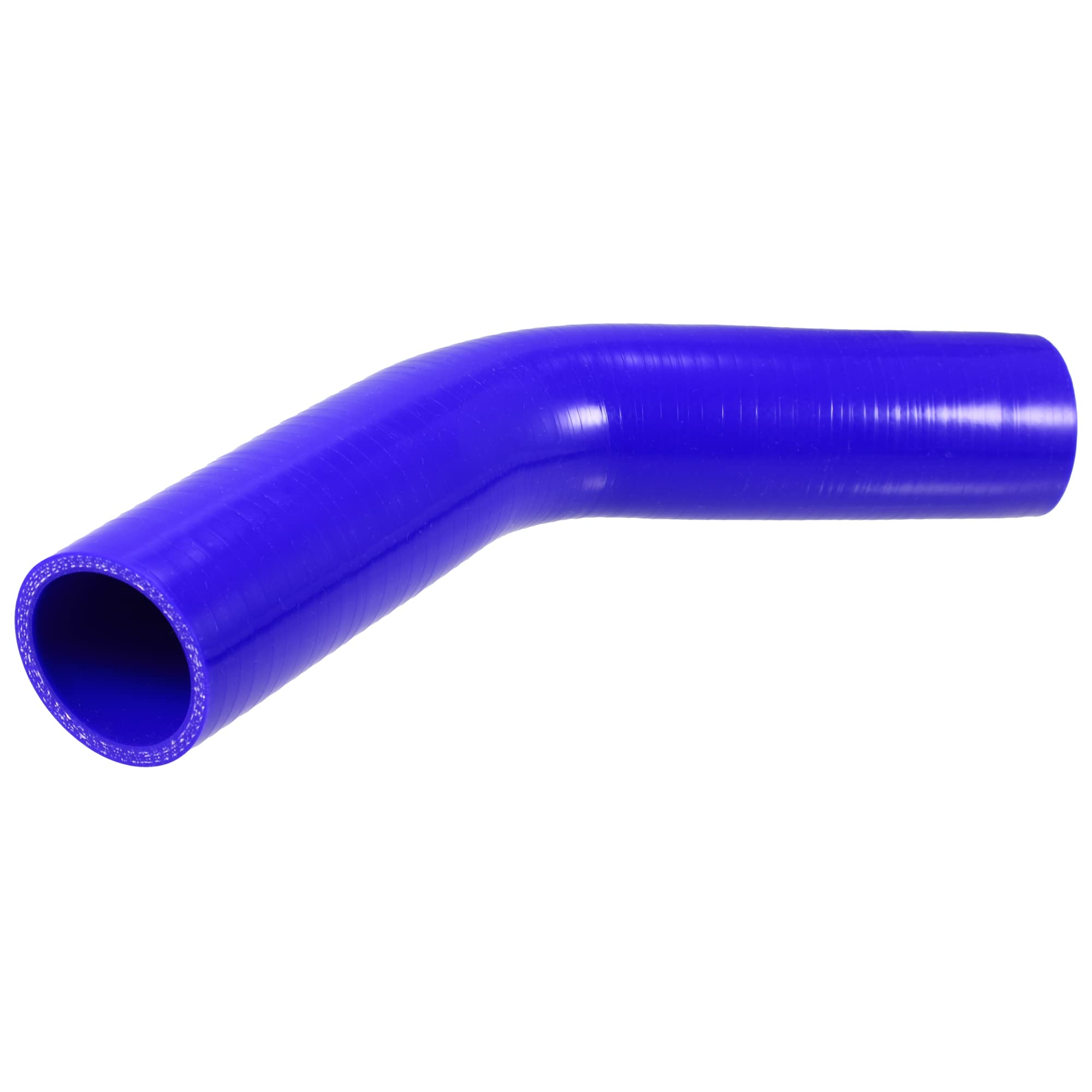 A ABSOPRO Manguera De Silicona 45 Grados 1Pc Para Intercooler Turbo | Grosor 5Mm, Diámetro Interior 45Mm, Diámetro Exterior 55Mm, Longitud 150Mm, Temperatura De Trabajo -60°C A 300°C, Universal
