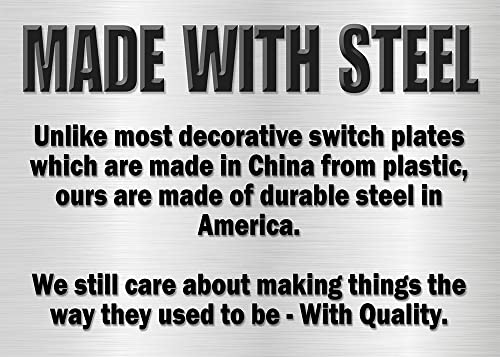 Decorative Wall Switch Cover Plate - Boho Southwest Rainbow Decor Switch Plate - Makes A Great Nursery Decor With Pinks, Browns, And Off-White (Single Toggle Switch Cover) #TOP3