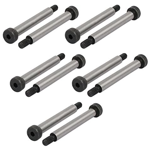 Tornillo de reborde de 8mm 10pcs 40Cr 60mm M6x12mm Cover