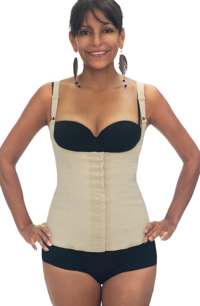 Ardyss Slimming Corset - Latex Vest Vedette Style 28-Beige-36Ardyss Slimming Corset - Latex Vest Vedette Style 28 - Beige - 36, Beige, 36