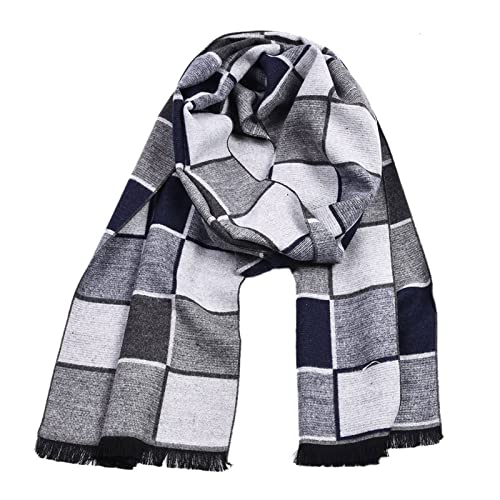 Bufanda chal decorativa de moda cálida para otoño e invierno para hombre y mujer