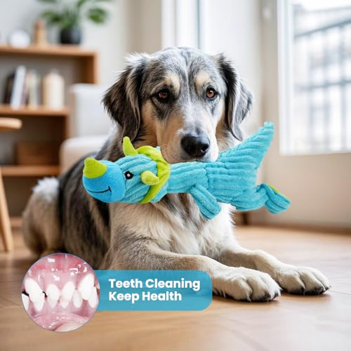 Juguete mordible sonoro para perros grandes Bzonsmart miniatura 5