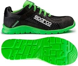 Sparco 0751743NRVF Sparco PRACTICE KEKE SNEAKERS SIZE 43 BLACK/GREEN S1P SRC