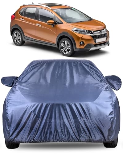 Image of Autofact Premium Car Cover for WRV | All Weather Water-Resistant Full Body Car Cover | Light-Weight Triple-Stitched Outdoor Shield with UV Protection, Dustproof & Heat-Resistant