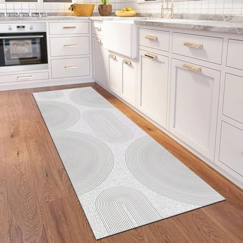Tapis de couloir antidérapant et antisalissure lavable en machine - 4
