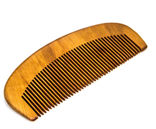 Peine Natural de Madera de Durazno Mediano miniatura 6