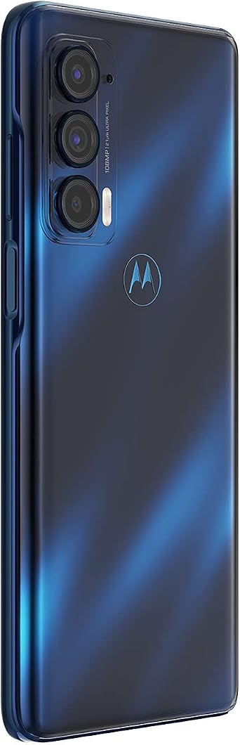 Motorola Edge | 2021 | 2-Day Battery | Unlocked | Made for US 8/256GB | 108MP Camera | Nebula Blue