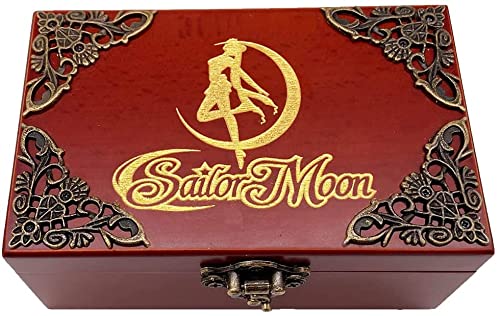 スヌーピーのビンテージ星条旗柄木製オルゴールジュエリーボックス