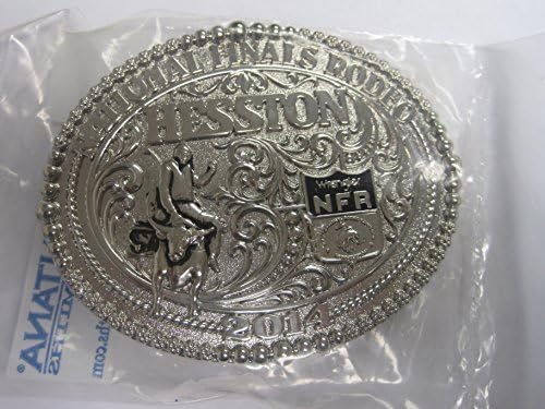 Hesston 2021 National Finals Rodeo NFR Small (3" x 2") Belt Buckle New