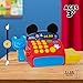Disney Jr. Mickey Mouse Clubhouse Cash Register with Sounds, Phrases, and Pretend Play Money, 10-Pieces, Holiday Stocking Stuffers, Gifts, Presents, Ages 3 and Up by Just Play