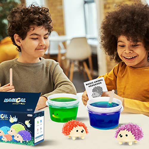 Sdaymol Crystal Growing Kit For Kids - 4 Colors Hedgehog To Grow,Science Experiments For Kids Crystal Science Kits For Teens Stem Gifts For Boys & Girls 8-12 #TOP5