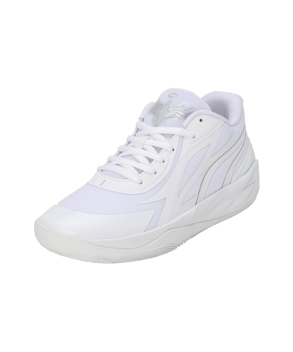 See full amazon price history chart for Puma Unisex-Adult MB.02 Lo White-Silver Basketball Shoe - 9 UK (37941901) Puma Unisex-Adult MB.02 Lo White-Silver Basketball Shoe - 9 UK (37941901) (B0CBPY8BG2) Amazon Price History, Amazon Price Tracker