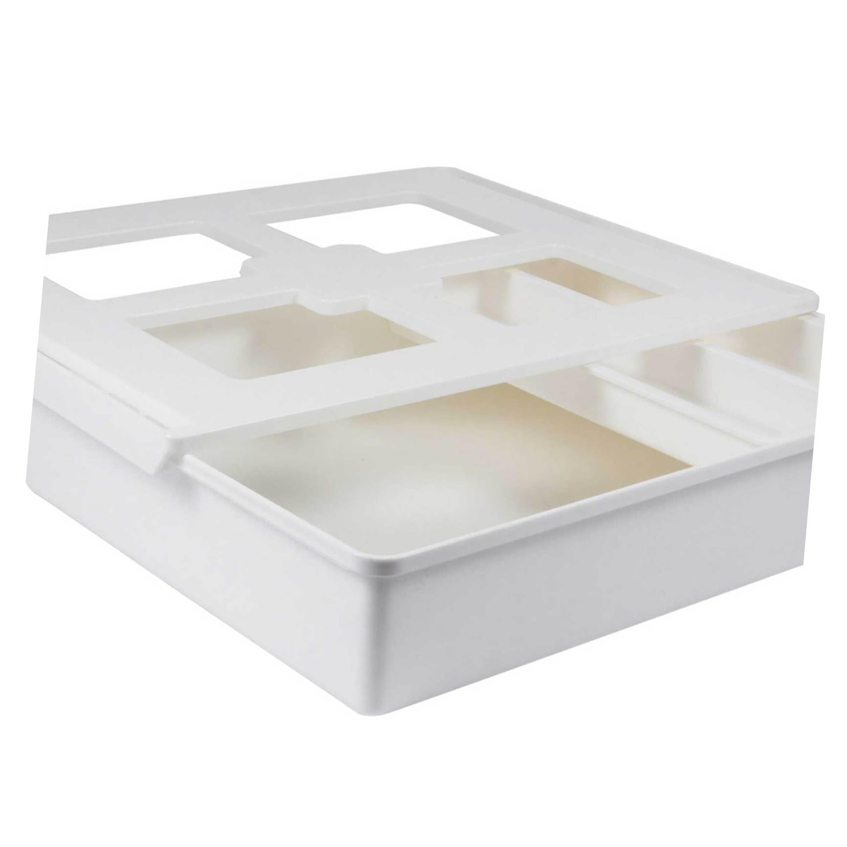 Caja De Almacenamiento Portalápices Cajón Debajo De Mesa Organizador De Escritorio