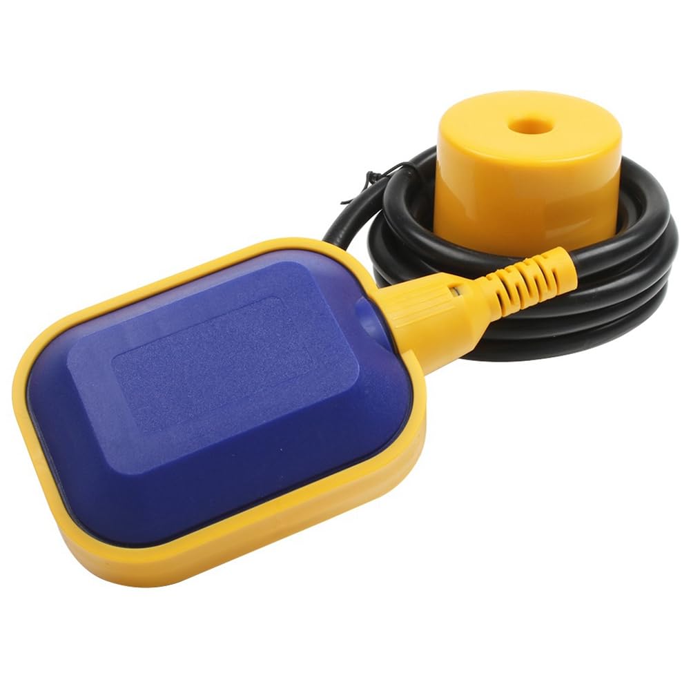 Jnchdghwa As Shown Cable Controller Water Level Float Switch Contactor Sensor Float Switch Controller Liquid Fluid 2M