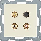 Berker Markenartikel Hager 3315328982 Steckdose, Weiß, small