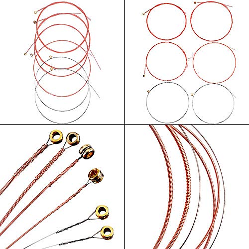 SHUIYUE 3 Ensembles de Cordes de Guitare Folk Folk Acoustique Cordes en Acier Inoxydable Fil Noyau en Alliage de cuivre… - Les Beatles, Paul McCartney, John Lennon, RIngo Starr, George Harrison SHUIYUE 3 Ensembles de Cordes de Guitare Folk Folk Acoustique Cordes en Acier Inoxydable Fil Noyau en Alliage de cuivre… – Image 3
