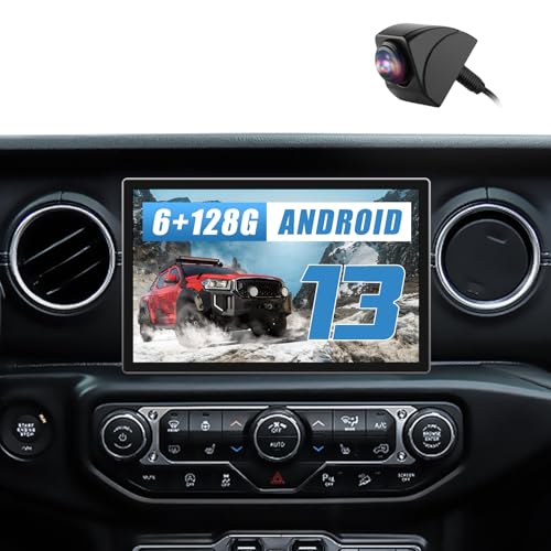 AWESAFE 11.5 Inch Car Radio Stereo 8-Core 6+128GB for Jeep Wrangler JL Gladiator 2018-2023 Android 13 with CarPlay & Android Auto