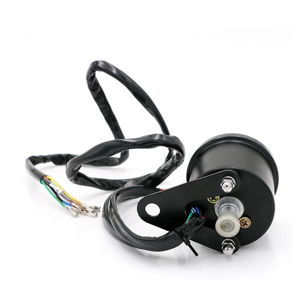 Contagiri contachilometri 12V Moto Doppio Contachilometri Tachimetro Misuratore Di Velocità Con Bancarelle Luce Notturna Retroilluminazione A LED Parte Del Motociclo 12V