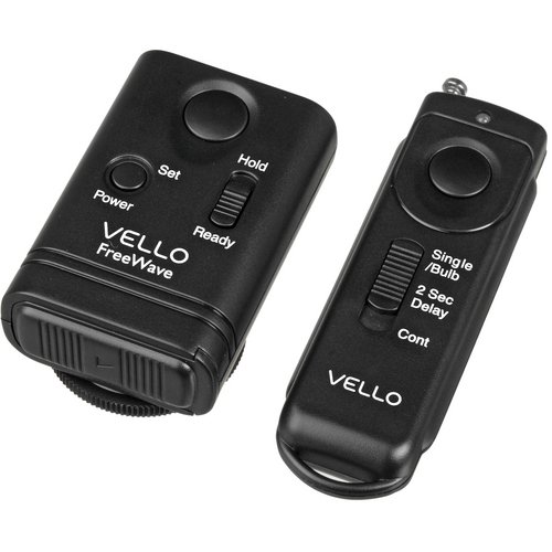 Vello FreeWave Wireless Remote Shutter Release for Nikon DC-2 Connection - D90, D3100