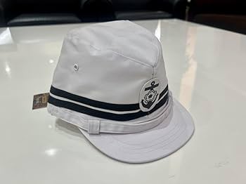 Amazon.co.jp: 靖国神社 限定品 旧日本海軍 戦闘帽 白 士官 略帽 第2種