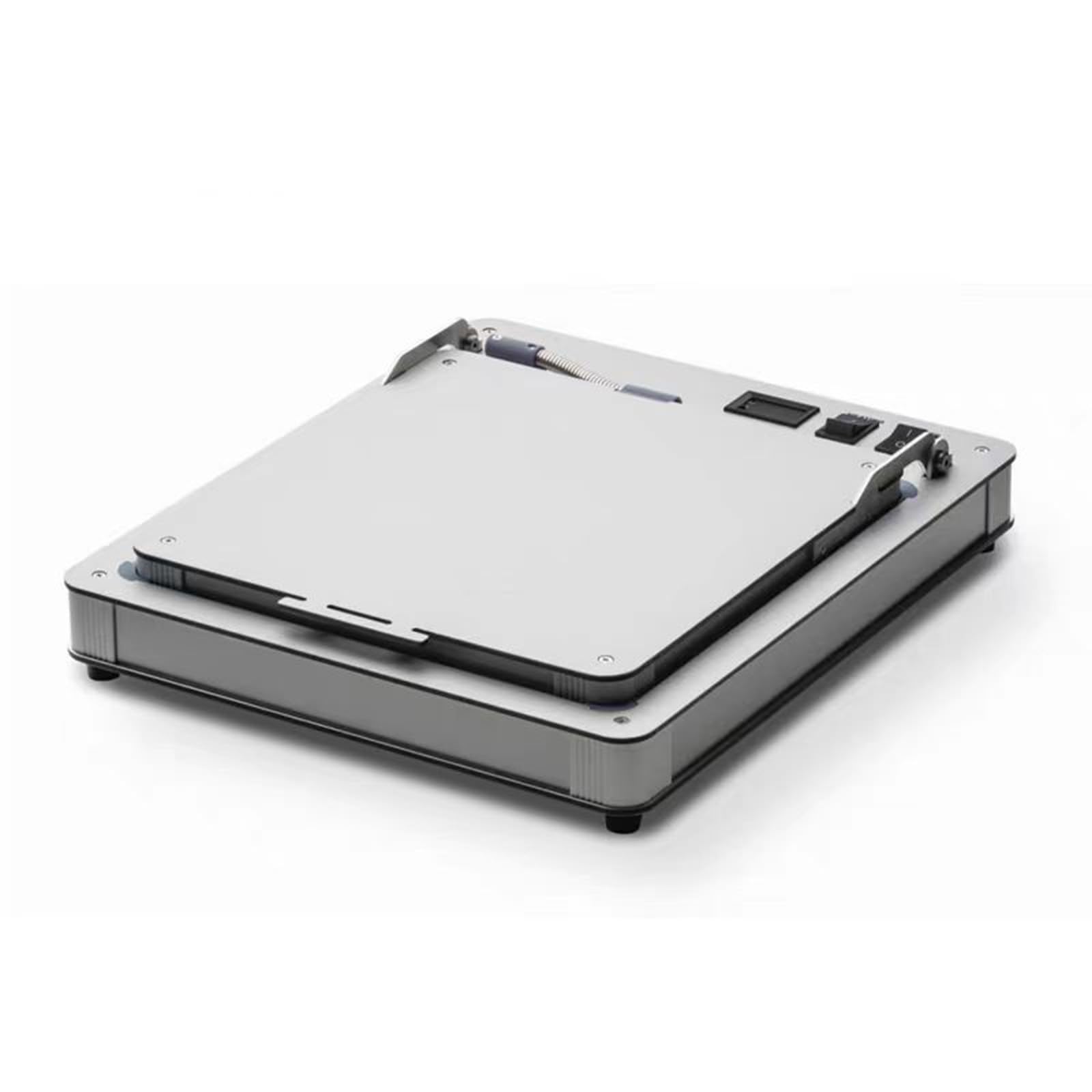 Macchina per appiattire i dischi con piastra riscaldante e controllo della temperatura per la riparazione di dischi in vinile deformati