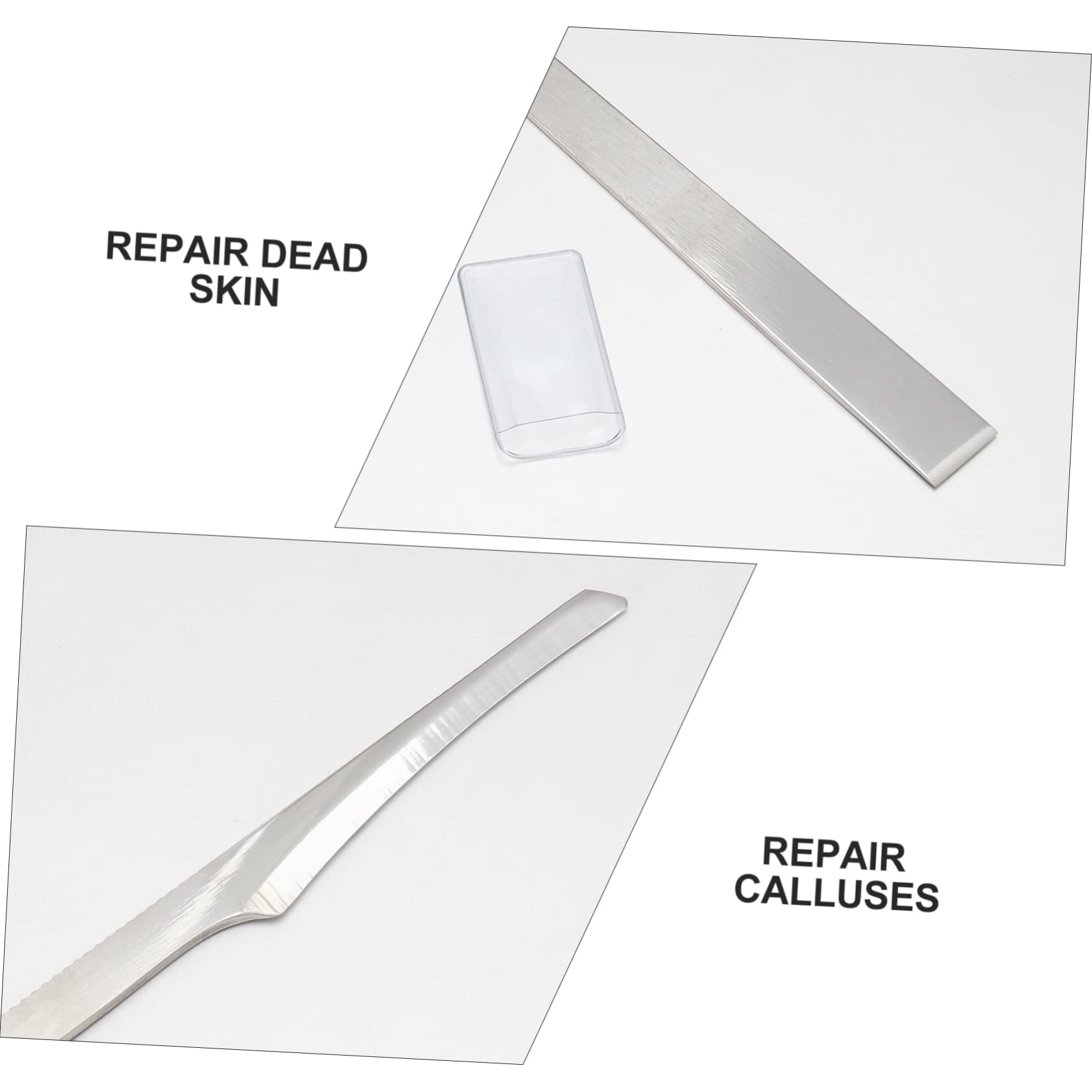 LALAFINA 9pezzi Attrezzi Per Pedicure Acciaio Inossidabile Kit Completo Per La Cura Delle Unghie Dei Piedi Rimuovi Cuticole Secche e Unghie Incarnite Strumenti Resistenti e Durevoli Per