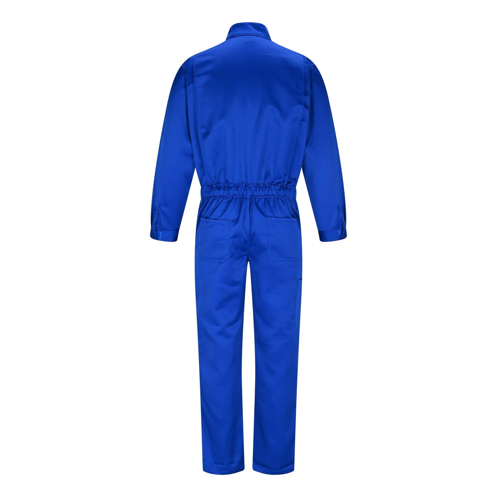Overol de Trabajo para Hombre Tallas Grandes Mono de Manga Larga con Cremallera y Bolsillos Resistentes a La Suciedad Ropa de Trabajo de Una Pieza Traje de Protección para Pintores Taller Mecánico