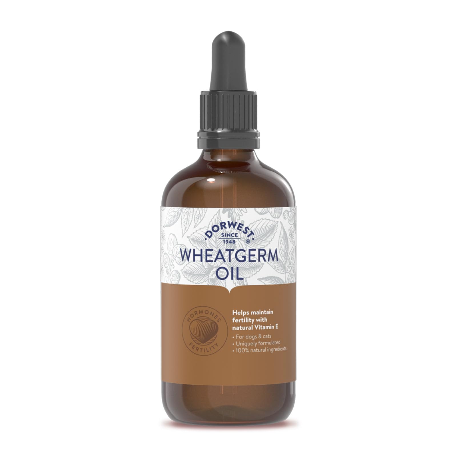 Dorwest Wheatgerm Oil For Dogs And Cats - Liquid - Bottle 100Ml