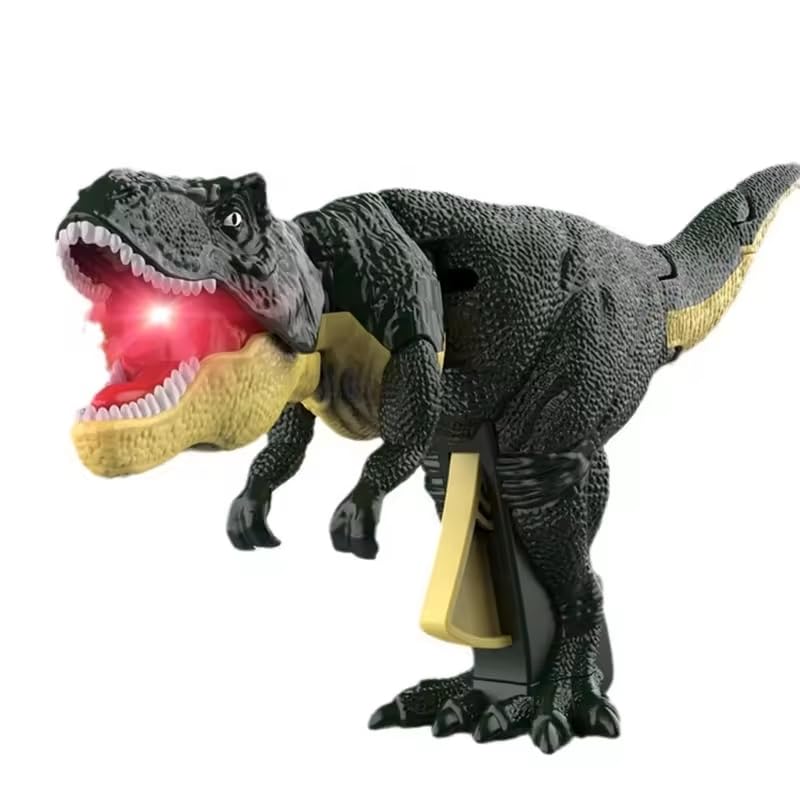 Zyamalox Dinosaur Head Toy Gun Moving Head, Opening Mouth, Light, Realistic Sound - A Fun and Entertaining Toy for Kids (B0D44RCL88) Amazon Price History, Amazon Price Tracker