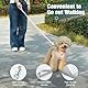 Pawaboo Hundegeschirr mit Hundeleine Set, X-Rahmen Verstellbares Anti Zug Anti-Erstickung Hund Brustgeschirr für Kleine, Mittelgroße Hunde & Welpen, Hundeweste mit Leine, S, Rosa Gänseblume