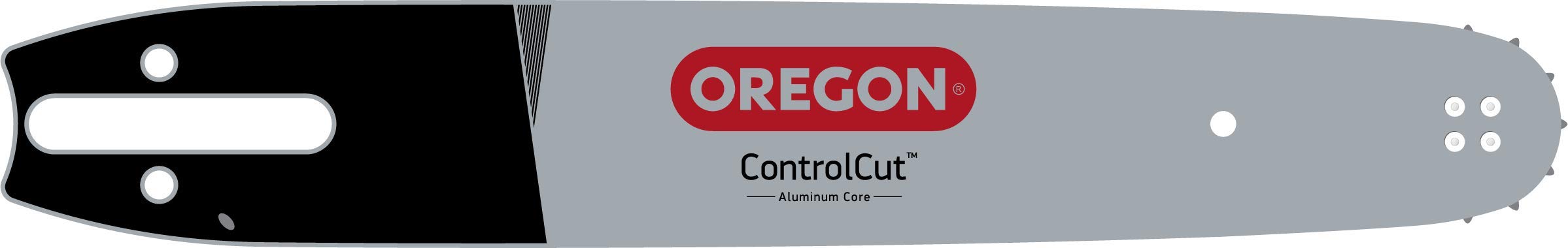 Oregon 133PXLBD025 Barra de guía de Motosierra Profesional ControlCut de 13 Pulgadas con Soporte de Motor D025