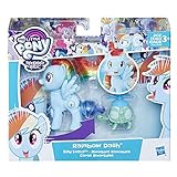  MLP My Little Pony Rainbow Dash mit verwandelbaren Gesicht und Schildkröte