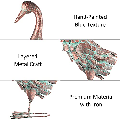 Garden-Outdoor-Statue-Metal-Duck-Art-Sculpture-for-Lawn-Farm-and-Patio-25-Inches Garden Outdoor Statue Metal Duck Art Sculpture for Lawn Farm and Patio 25 Inches
