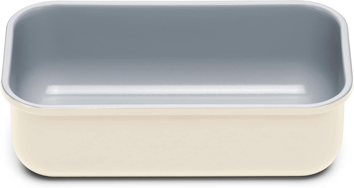 Caraway Cream Ceramic Non-Stick Loaf Pan - Thumbnail 2