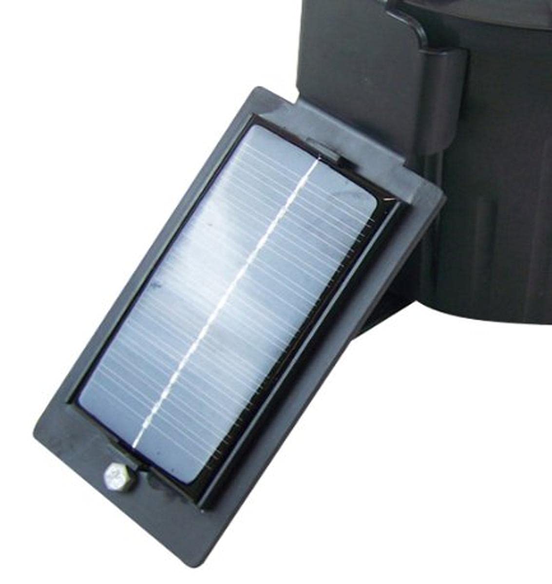 Berger + Schröter Panel Solar para Wildfutter Automático Digital, Negro