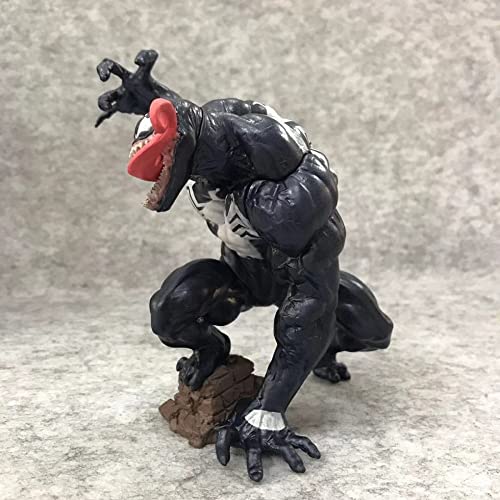 Yxuan Venom Action Figure Cosplay Heroes Statues Collection Birthday Gifts ，Cute Car Interior Display Home Office Decoration Ornaments Pvc Action Figure Model Toy (Venom) #TOP4