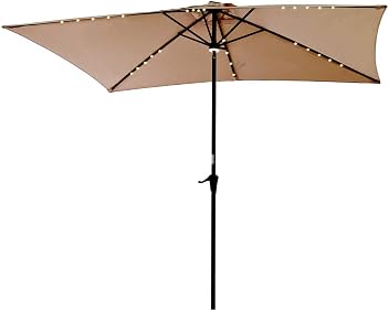 Amazon Com C Hopetree Patio Umbrellas With Lights