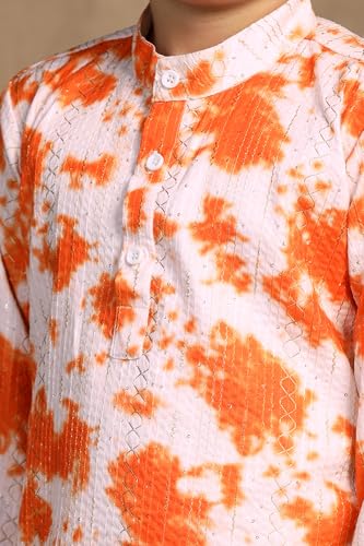 Image of Fashion Dream Boys Cotton Blend Geometric Kurta Pyjama Set|Boy Kurta Set|Kurta Pyjama Set|Ethnic Set|Kurta Pyjama|Ethnic Set|Kurta And Payjama Set|Kurta Set