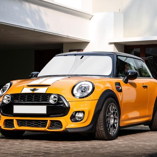 Sun Shade for Mini Cooper Windshield Sunshade fit for 2015-2023 2024 2025 BMW Mini Cooper F...