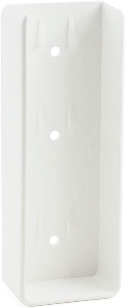 Vinyl Fence Rail Mount Bracket (Box of 10) (2"x6", White)