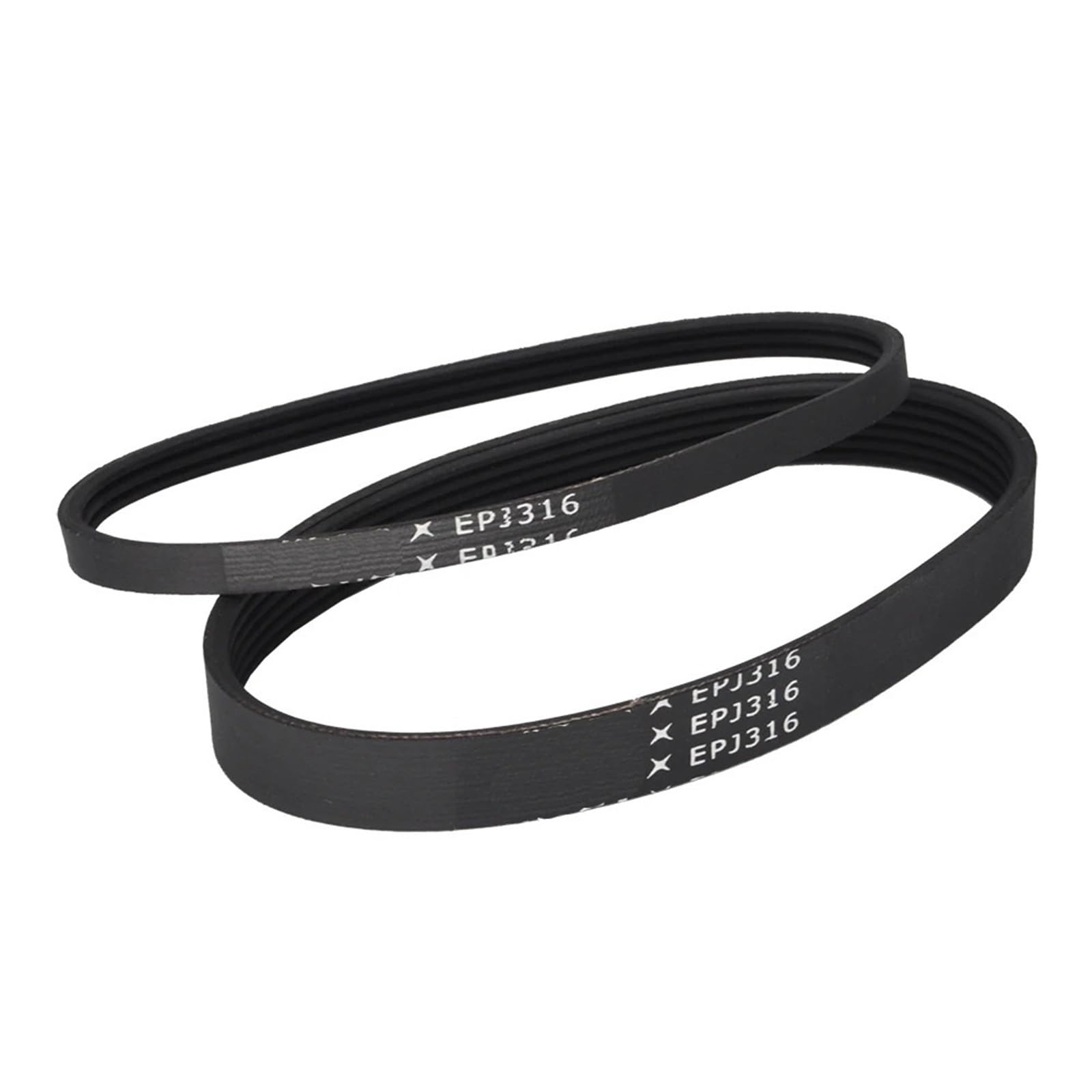 LTao 2 Pcs V-Belt EPJ316 3/4/5/6/7 Ribs For DIY Model Motor Roller Belt Parts (Size : 3Ribs)