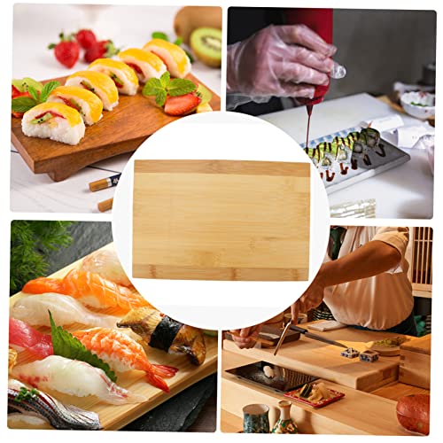 Plato de sushi estilo japonés de material sintético miniatura 4