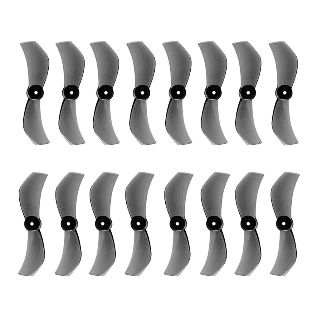 Gemfan Lot de 16 accessoires PC à 2 lames de 35 mm avec moteur sans balais 0802 de 1 mm pour quadricoptère Tiny Whoop 8 CW 8 CCW Gemfan Lot de 16 accessoires PC à 2 lames de 35 mm avec moteur sans balais 0802 de 1 mm pour quadricoptère Tiny Whoop 8 CW 8 CCW