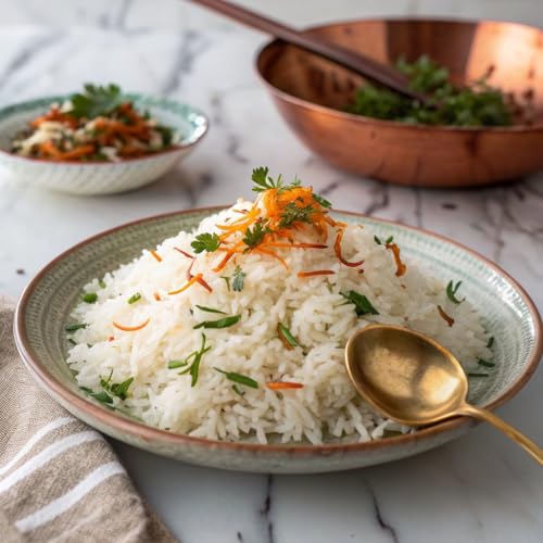 Image of Royal Organic Basmati Rice - Long Grain White Rice - 2 lb Bag - Perfect for Biryanis, Pilafs & Curries - Cook on Stove Top (Pack of 4)