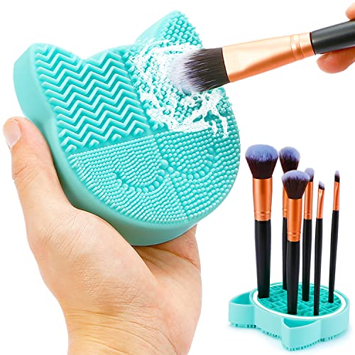 TailaiMei Detachable Silica Gel Makeup Brush Cleaning Mat