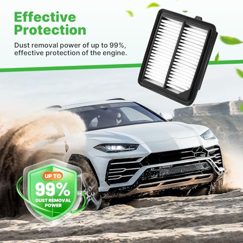Image of Engine+Cabin Air Filter Set Fit for 2020-2022 Honda CR-V CRV 2.0L Hybrid