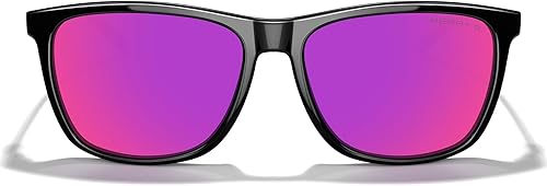 Miniatura 132 de MERRY'S S8286 Lentes de sol polarizados de aluminio, unisex, estilo de época, para hombres y mujeres 0c03 Marco negro/lente de espejo verde/patillas